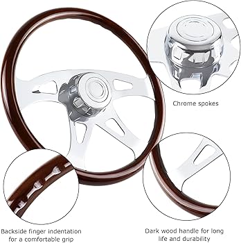 パーツ ALL WOOD Steering Wheel パーツ ALL WOOD Steering Wheel NRG Painted Wood Steering